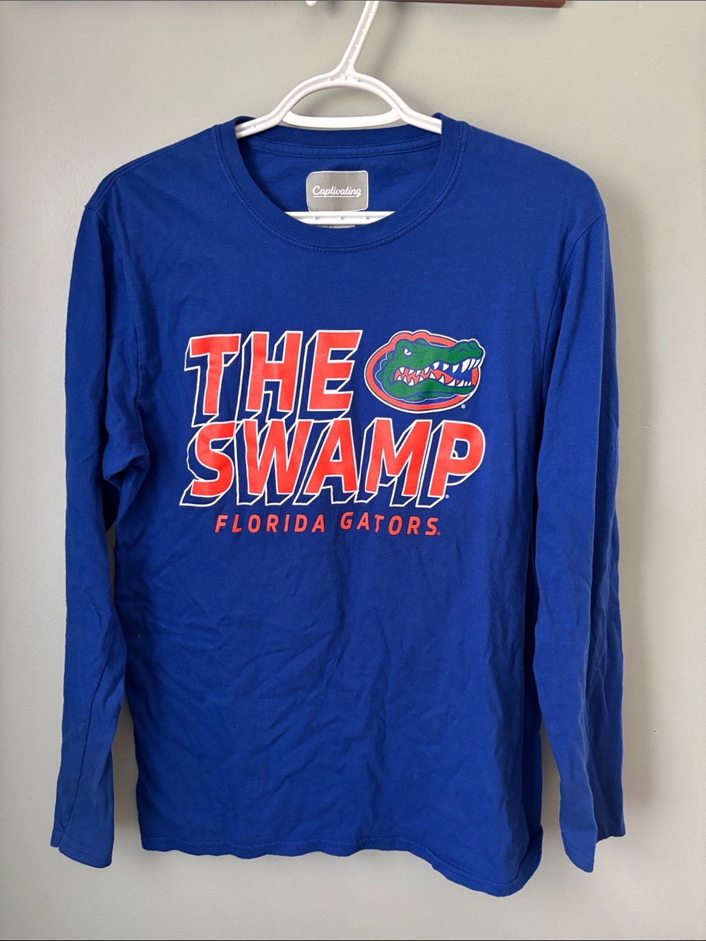 Florida Gators 'The Swamp' Royal Blue Long Sleeve Tee